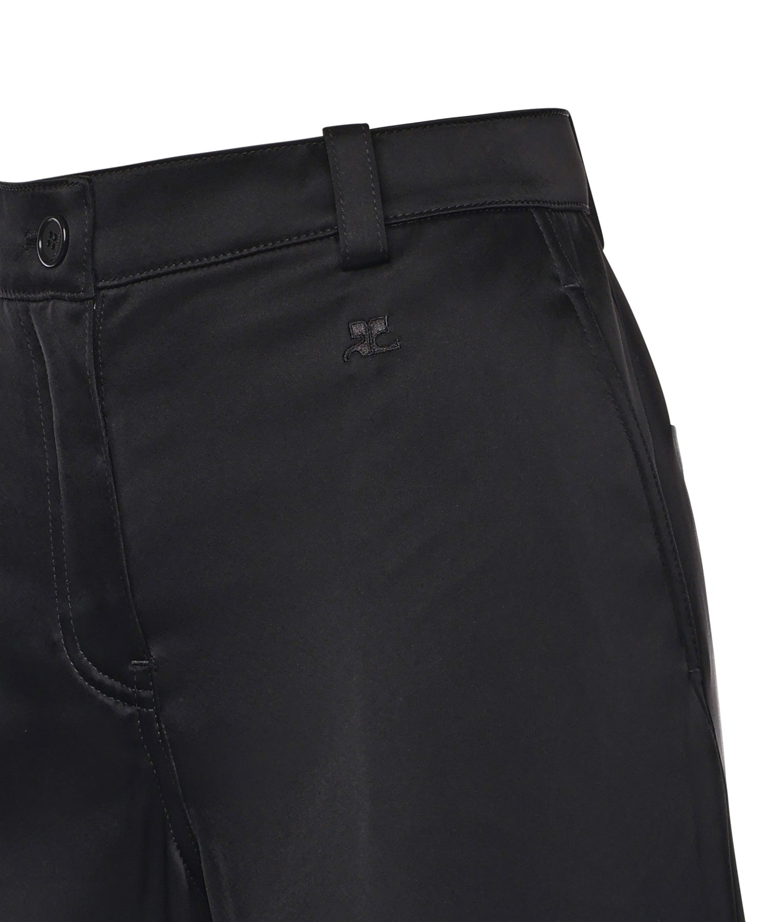 Pantalone Utility Chaps in raso 126CPA558TA0007 9999 COURREGES 