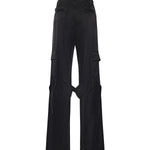 Pantalone Utility Chaps in raso 126CPA558TA0007 9999 COURREGES 