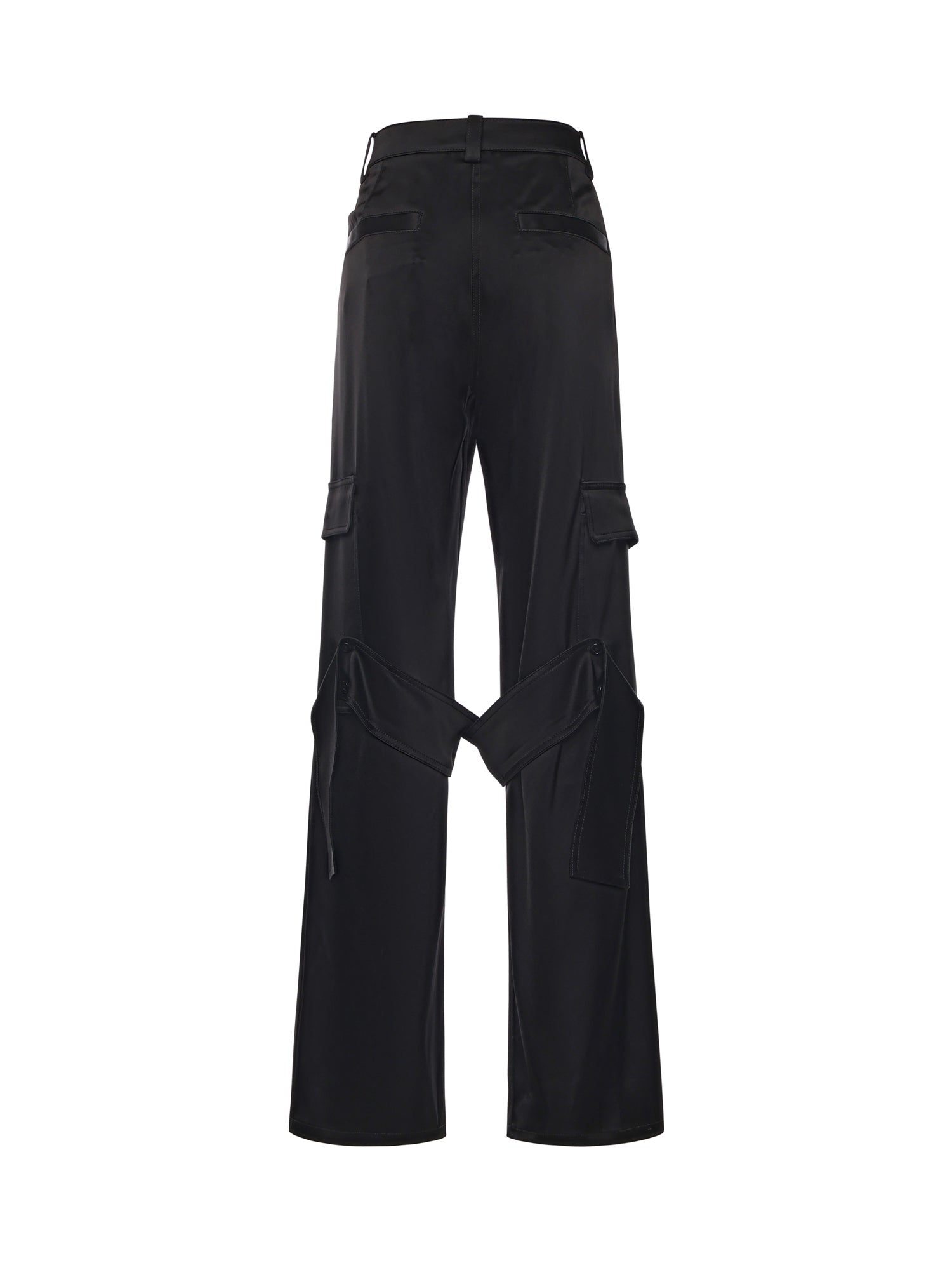 Pantalone Utility Chaps in raso 126CPA558TA0007 9999 COURREGES 