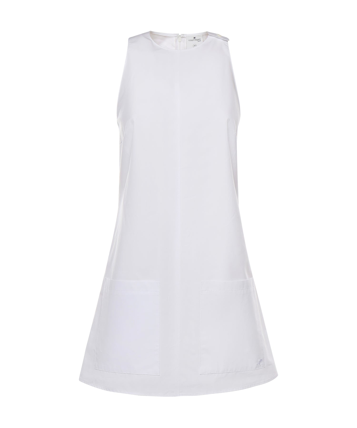 Abito Heritage in cotone 126CR0770CO0172 0010 COURREGES 