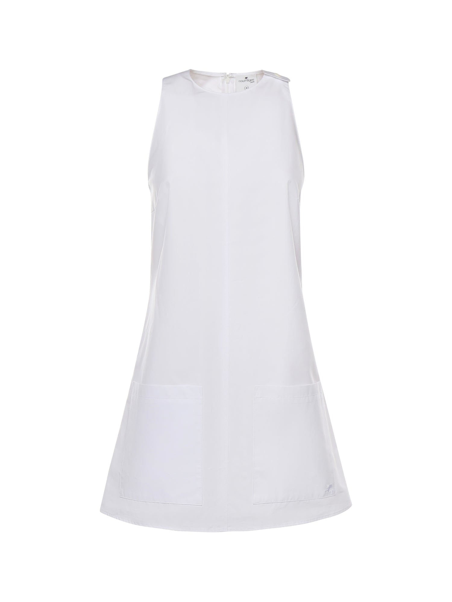 Abito Heritage in cotone 126CR0770CO0172 0010 COURREGES 