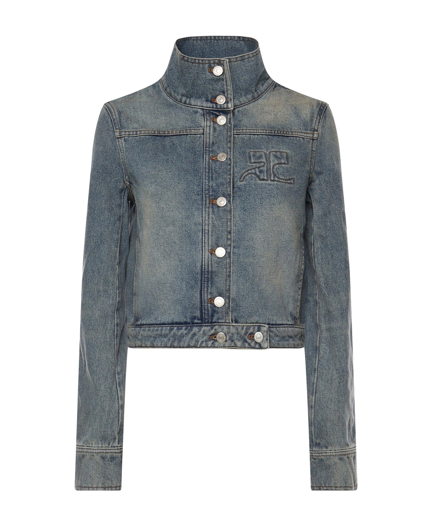 Giacca Reedition in denim 126DBL335DE0058 7055 COURREGES 
