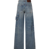 Jeans baggy in denim 126DPA692DE0058 7055 COURREGES 