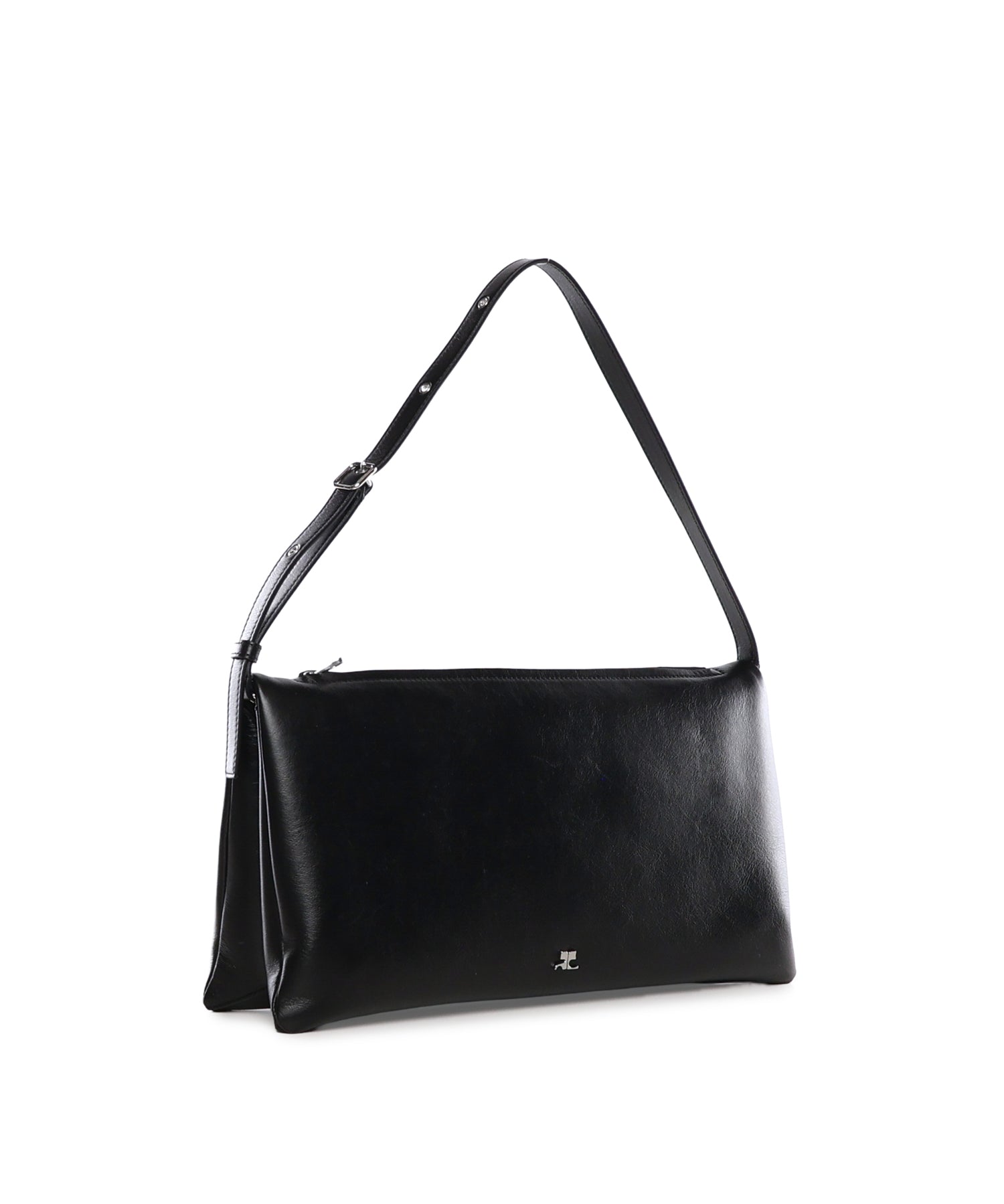 Borsa a spalla con logo 126GSA204CV0050 9999 COURREGES 