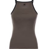 Canotta Contrast in cotone 126JDE149JS0203 B214 COURREGES 
