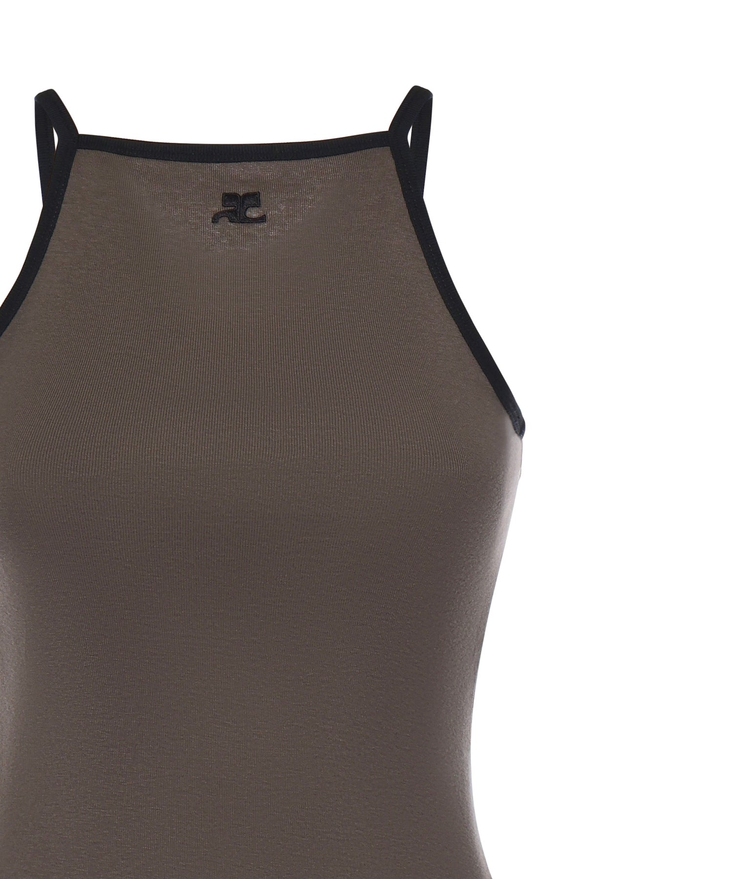 Canotta Contrast in cotone 126JDE149JS0203 B214 COURREGES 