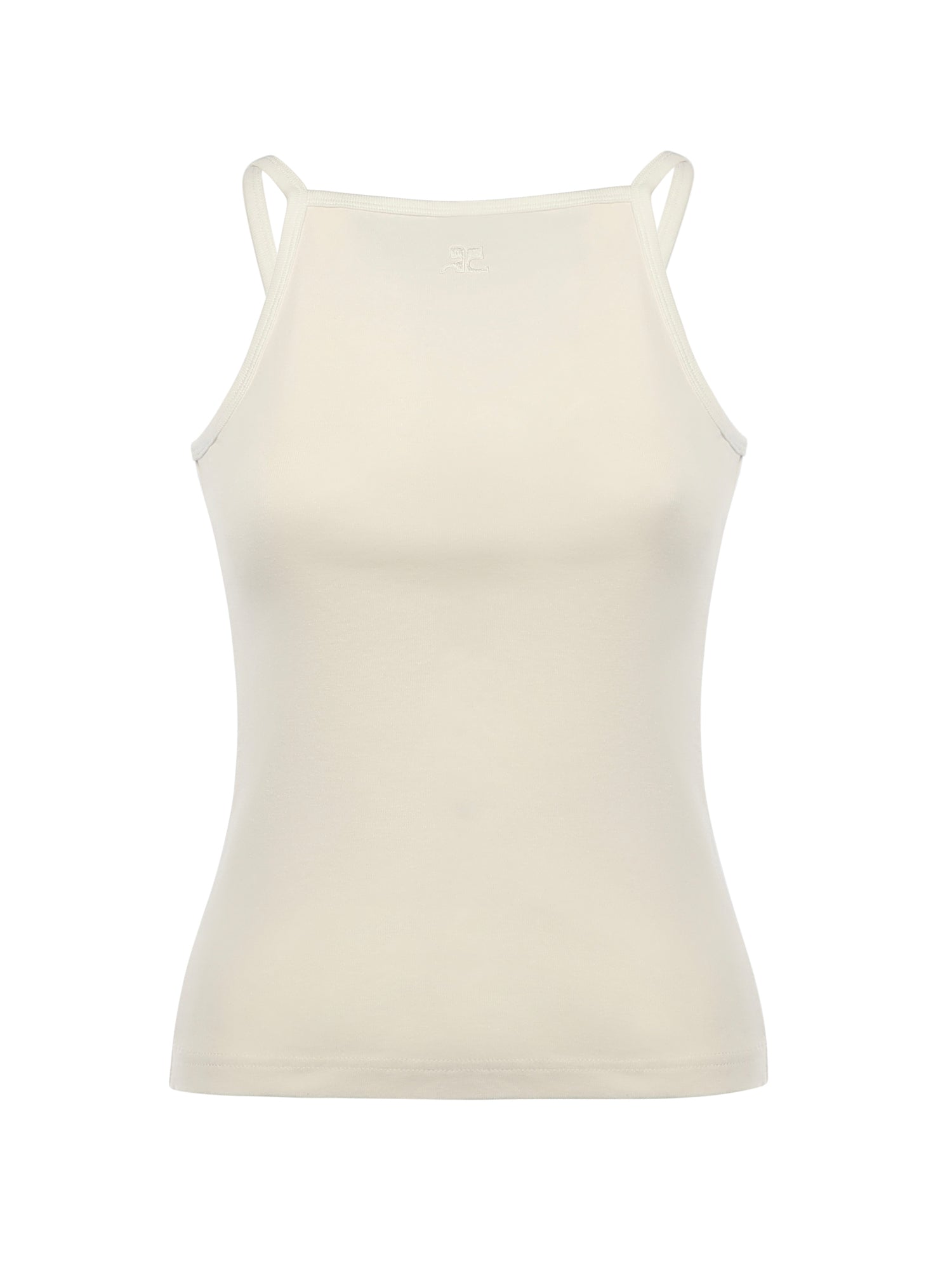 Canotta Contrast in cotone 126JDE149JS0203 B215 COURREGES 