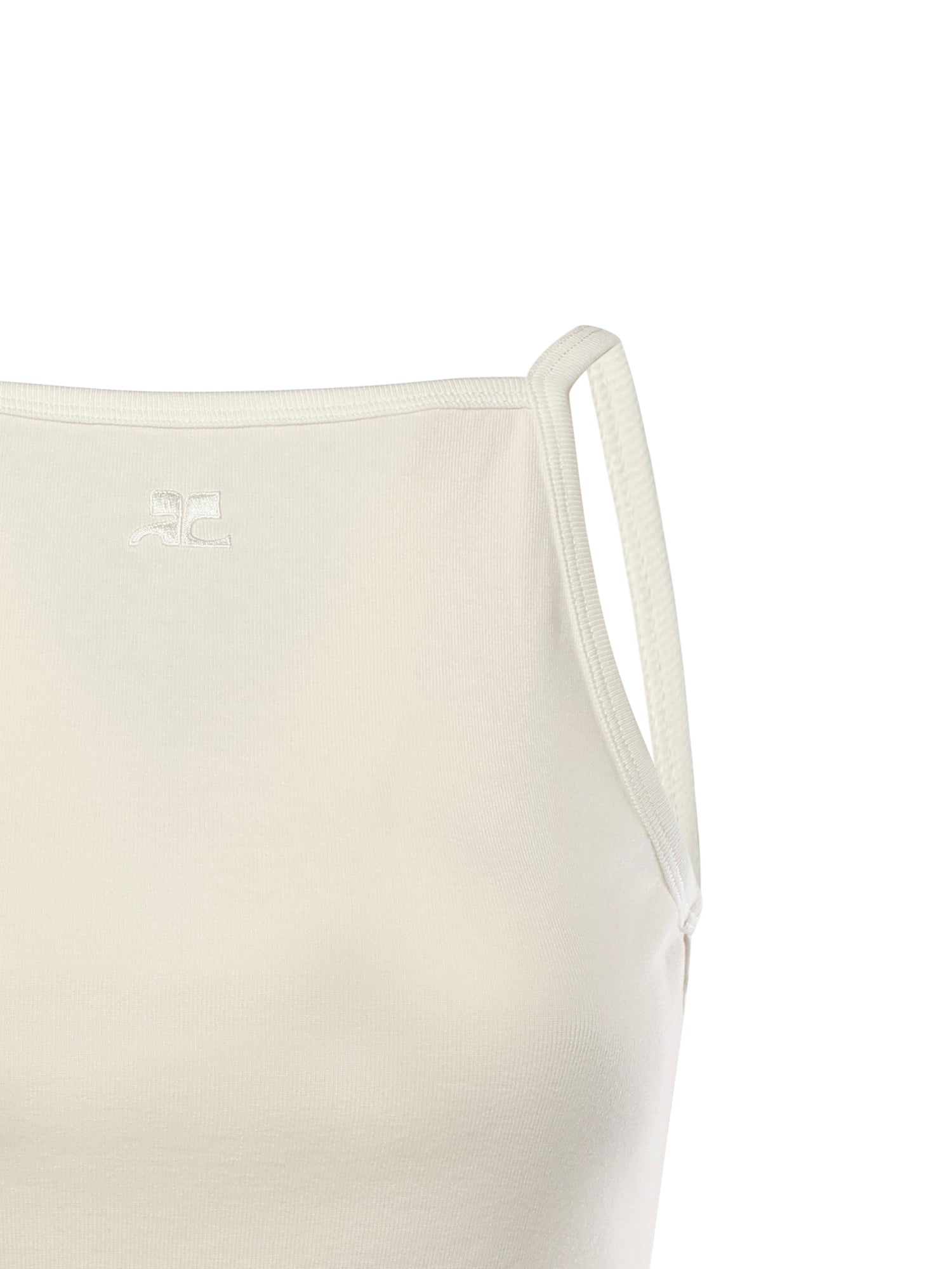 Canotta Contrast in cotone 126JDE149JS0203 B215 COURREGES 