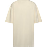 T-shirt in cotone con logo 126JTS237JS0233 0018 COURREGES 