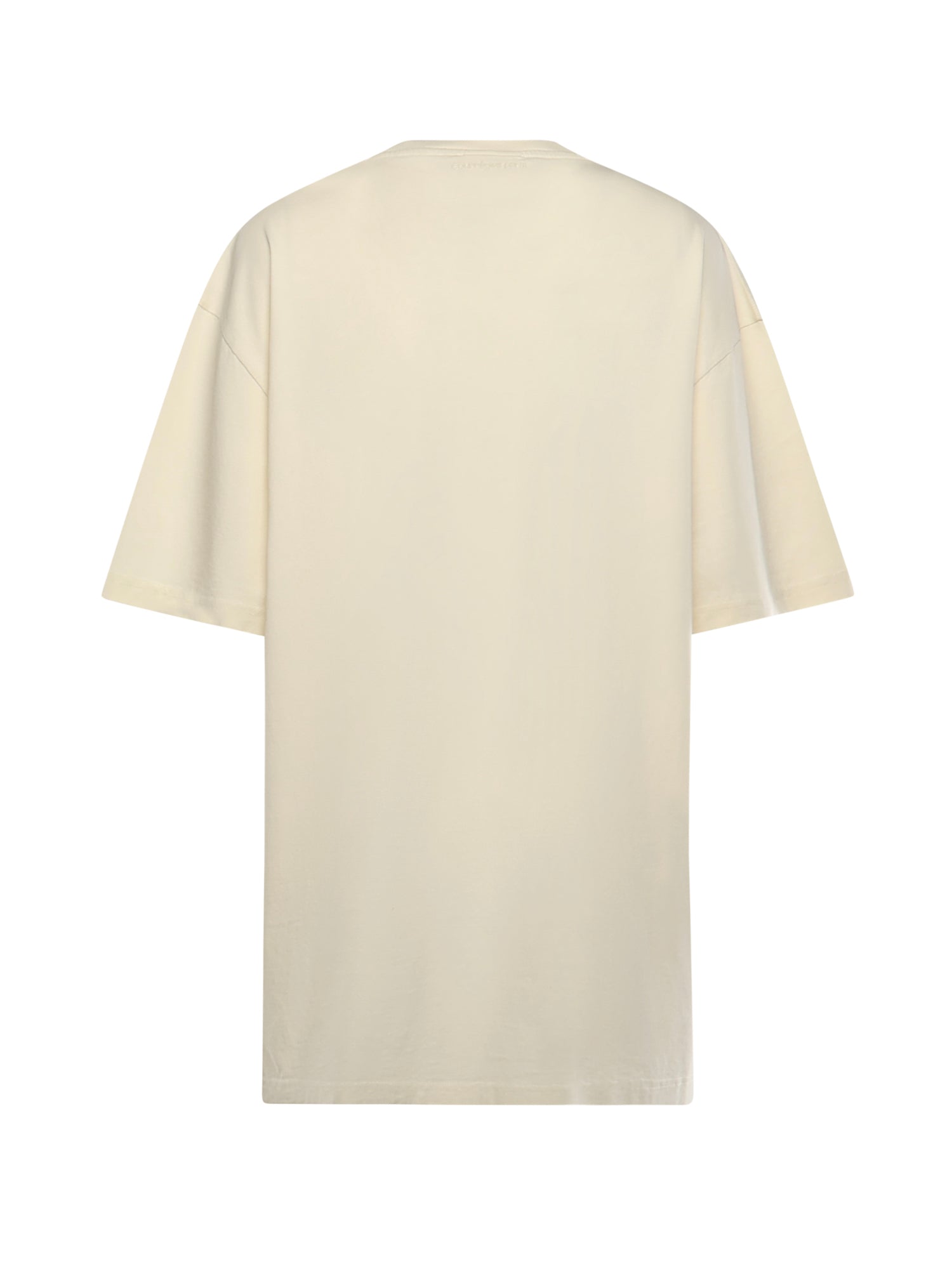 T-shirt in cotone con logo 126JTS237JS0233 0018 COURREGES 