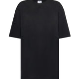 T-shirt in cotone con logo 126JTS237JS0273 9999 COURREGES 