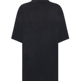 T-shirt in cotone con logo 126JTS237JS0273 9999 COURREGES 