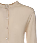 Cardigan in lana merino 126MGI045FI0071 1069 COURREGES 