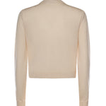 Cardigan in lana merino 126MGI045FI0071 1069 COURREGES 