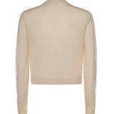 Cardigan in lana merino 126MGI045FI0071 1069 COURREGES 
