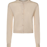 Cardigan in lana merino 126MGI045FI0071 1069 COURREGES 