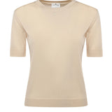 Top in lana con logo 126MT0478FI0071 1069 COURREGES 