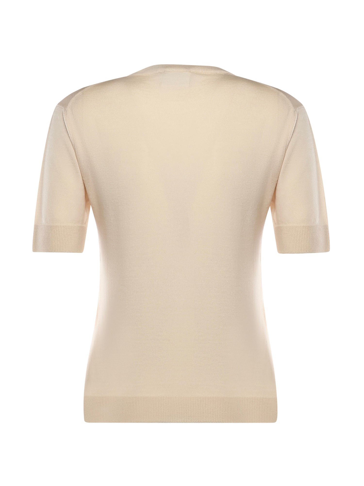 Top in lana con logo 126MT0478FI0071 1069 COURREGES 
