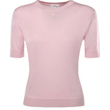 Top in lana con logo 126MT0478FI0071 5022 COURREGES 