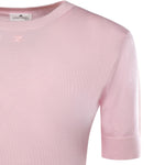Top in lana con logo 126MT0478FI0071 5022 COURREGES 