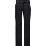 Jeans straight in denim 226DPA454DE0035 M316 COURREGES 
