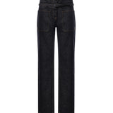 Jeans straight in denim 226DPA454DE0035 M316 COURREGES 