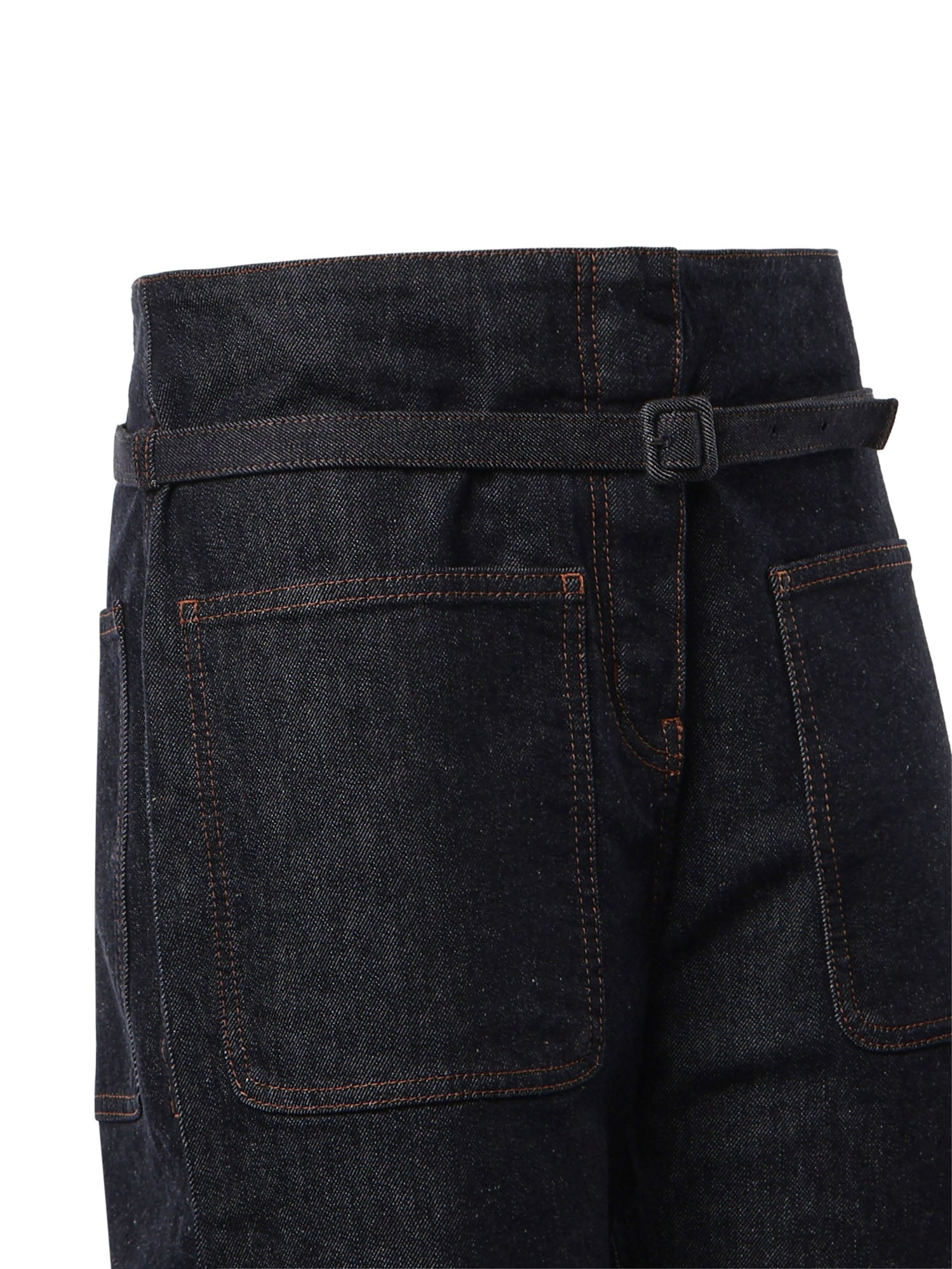 Jeans straight in denim 226DPA454DE0035 M316 COURREGES 