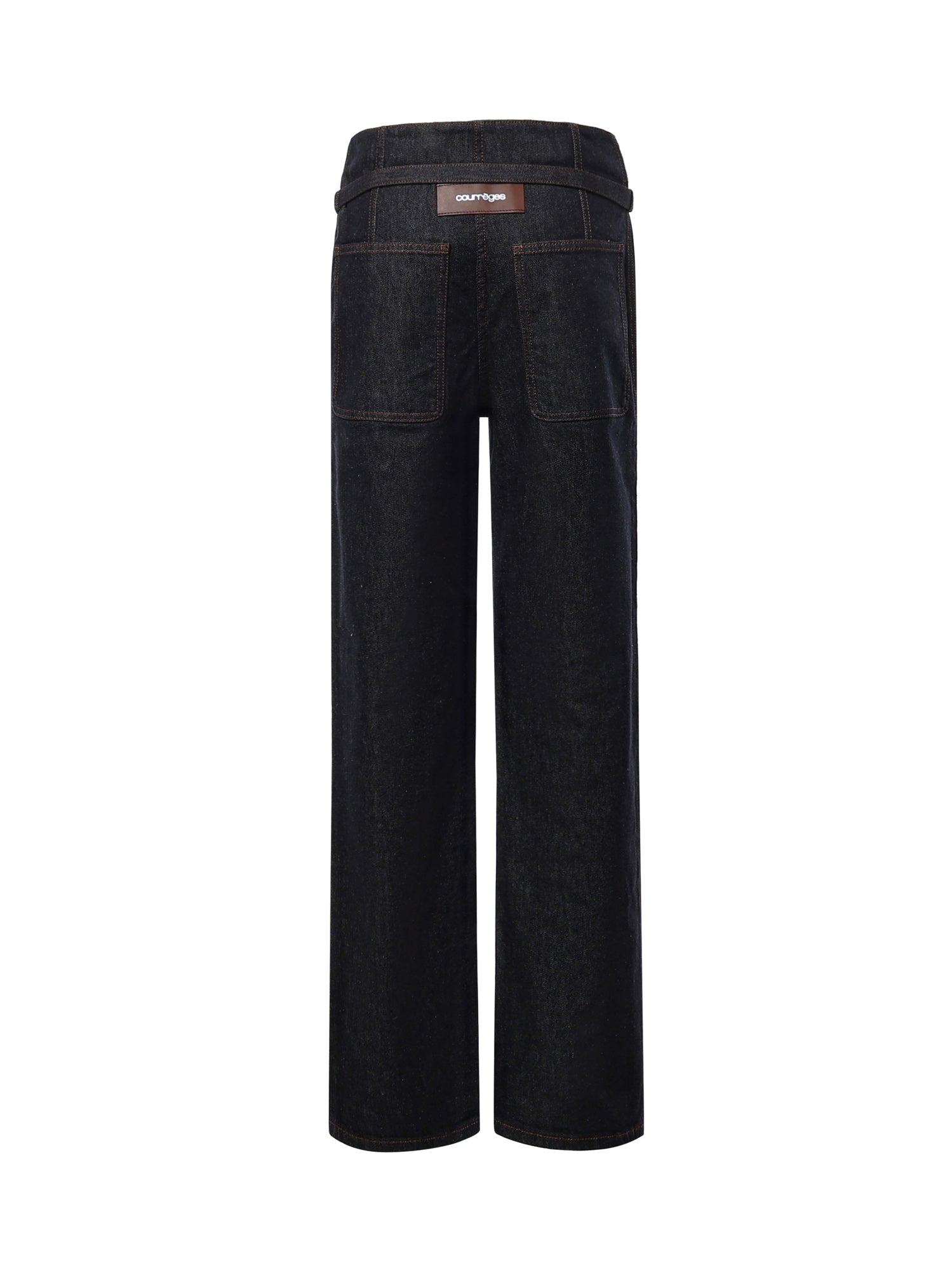 Jeans straight in denim 226DPA454DE0035 M316 COURREGES 