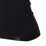 T-shirt con stampa logo in cotone 226JTS168JS0233 9999 COURREGES 