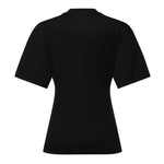 T-shirt con stampa logo in cotone 226JTS168JS0233 9999 COURREGES 