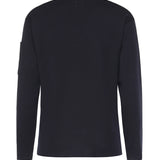 Maglione in cotone con logo 20CMKN097A11 0560A888 C.P. COMPANY 