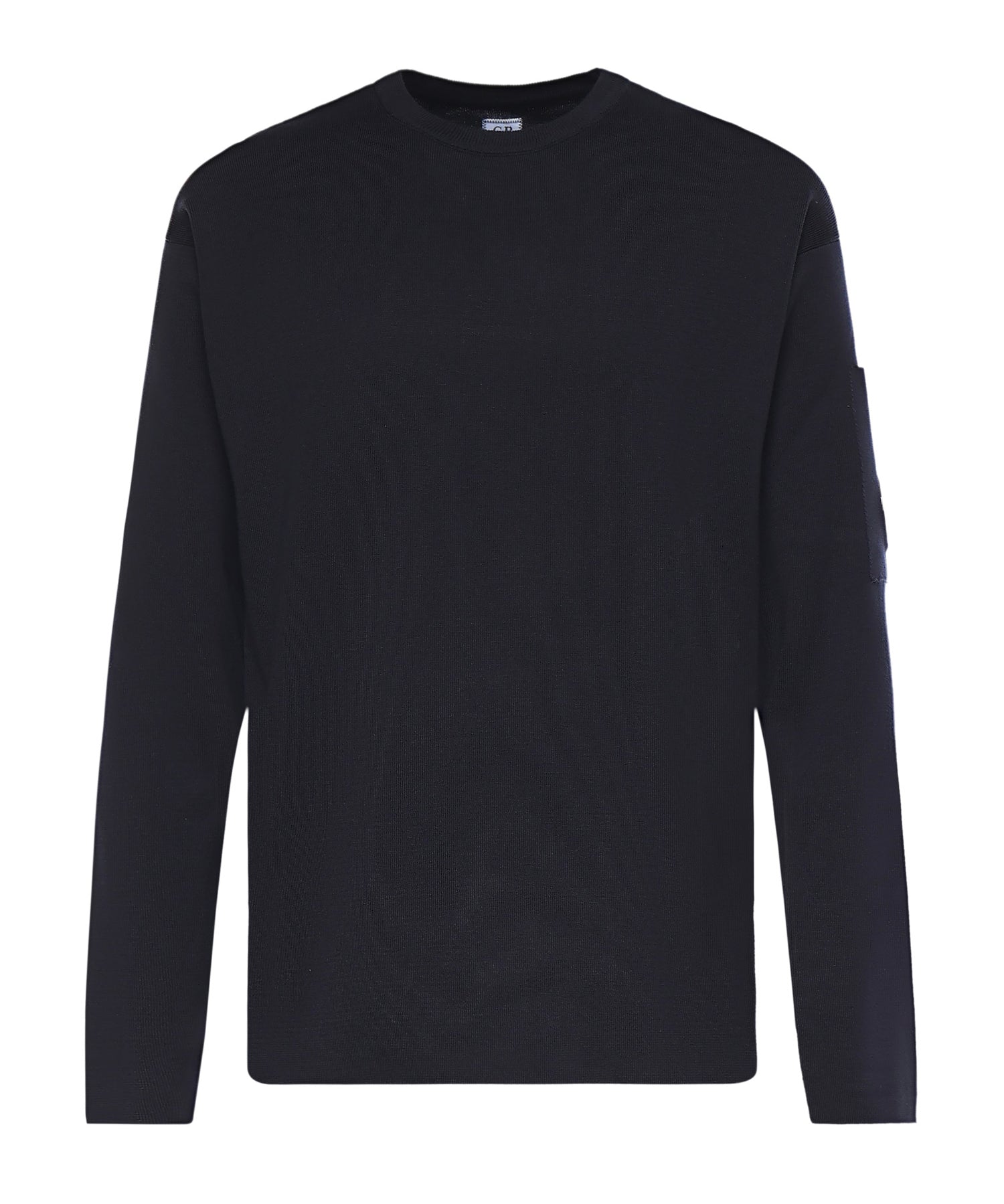Maglione in cotone con logo 20CMKN097A11 0560A888 C.P. COMPANY 