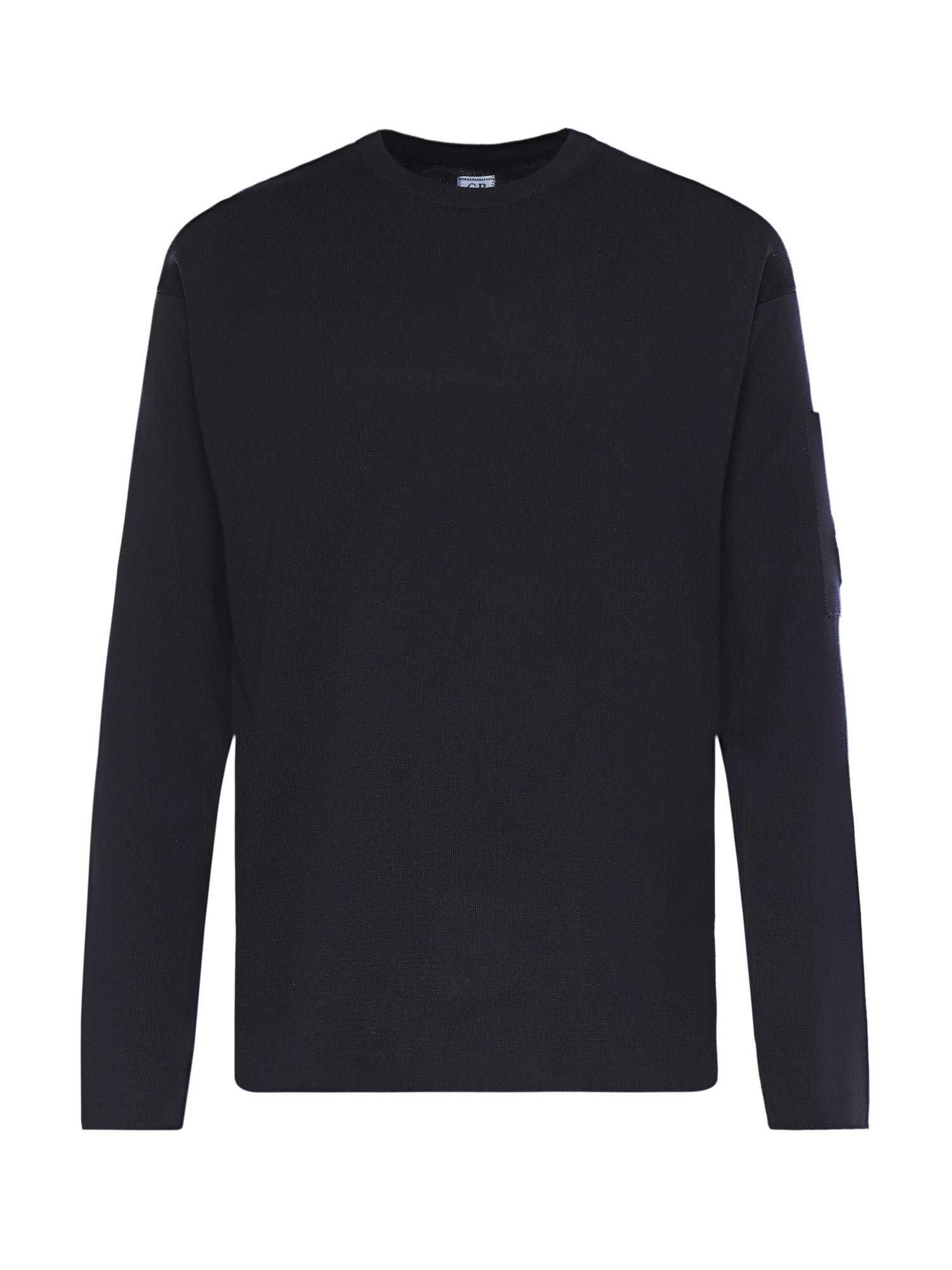 Maglione in cotone con logo 20CMKN097A11 0560A888 C.P. COMPANY 