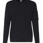 Maglione in cotone con logo 20CMKN097A11 0560A999 C.P. COMPANY 