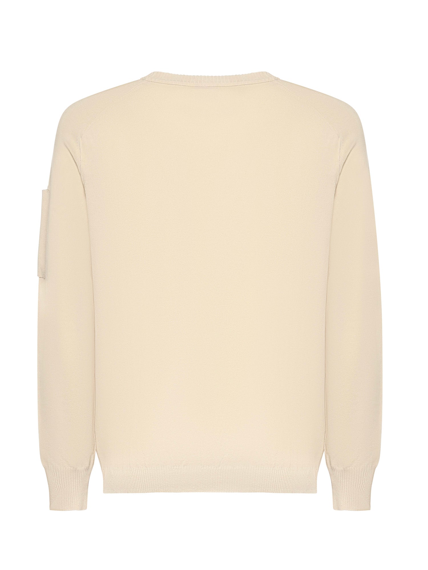 Maglione in cotone crepe con logo 20CMKN105A 006323O114 C.P. COMPANY 