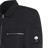 Overshirt in cotone e lino 20CMOS226A 110626G999 C.P. COMPANY 