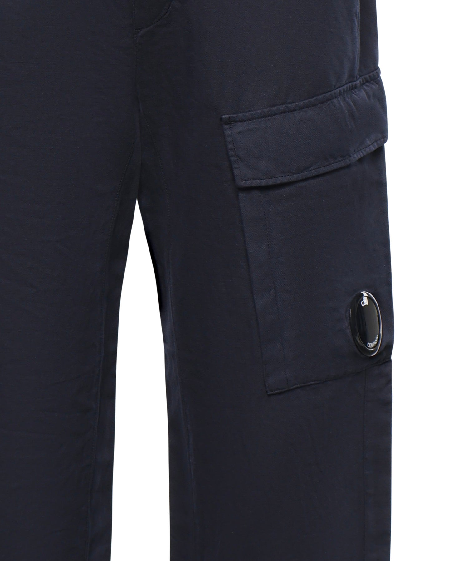 Pantaloni in cotone e lino 20CMPA249A11 0626G888 C.P. COMPANY 