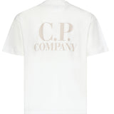 T-shirt in jersey di cotone con logo 20CMTS086A 005100W103 C.P. COMPANY 