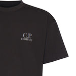 T-shirt in jersey di cotone con logo 20CMTS086A 005100W999 C.P. COMPANY 