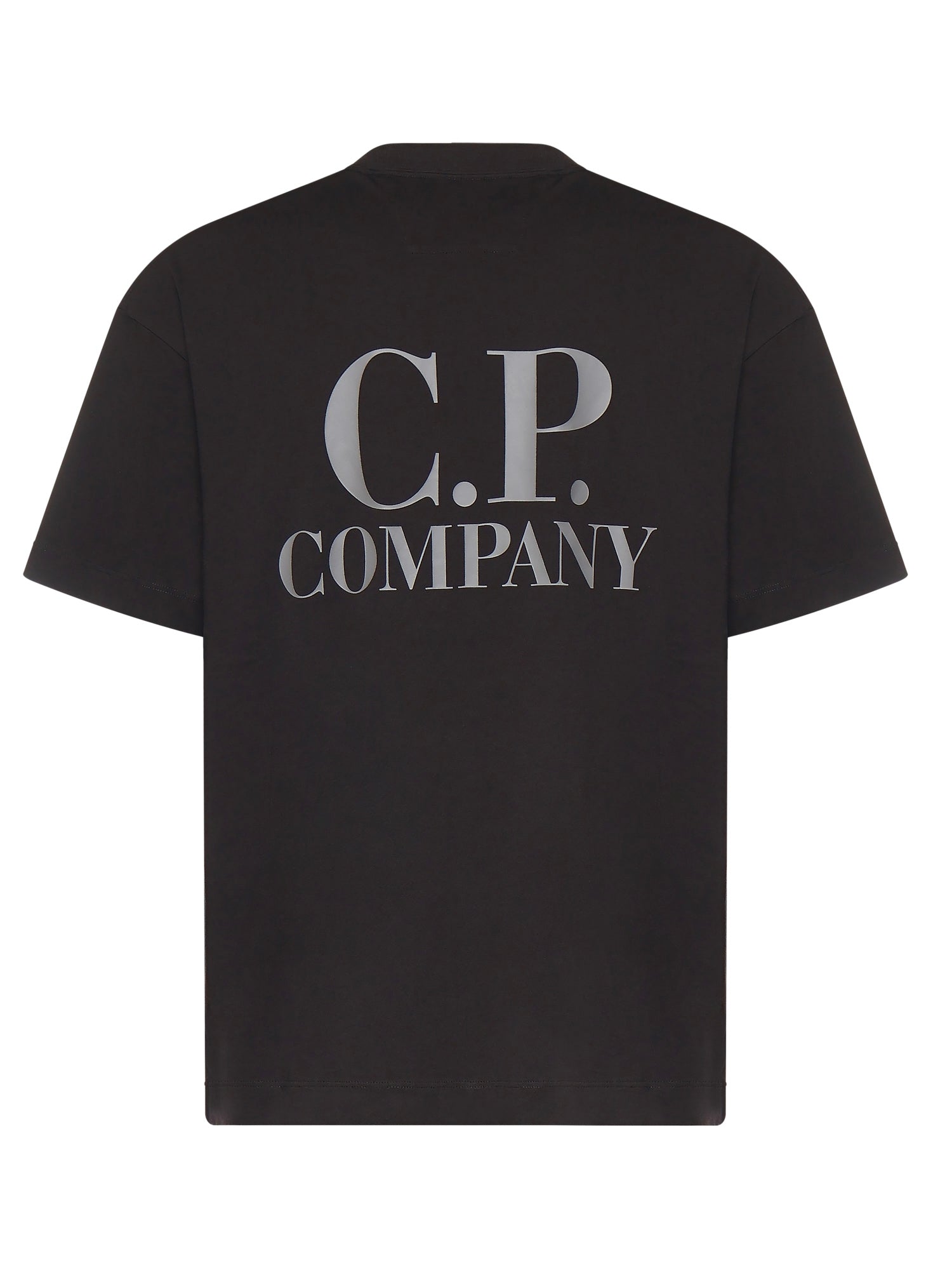 T-shirt in jersey di cotone con logo 20CMTS086A 005100W999 C.P. COMPANY 