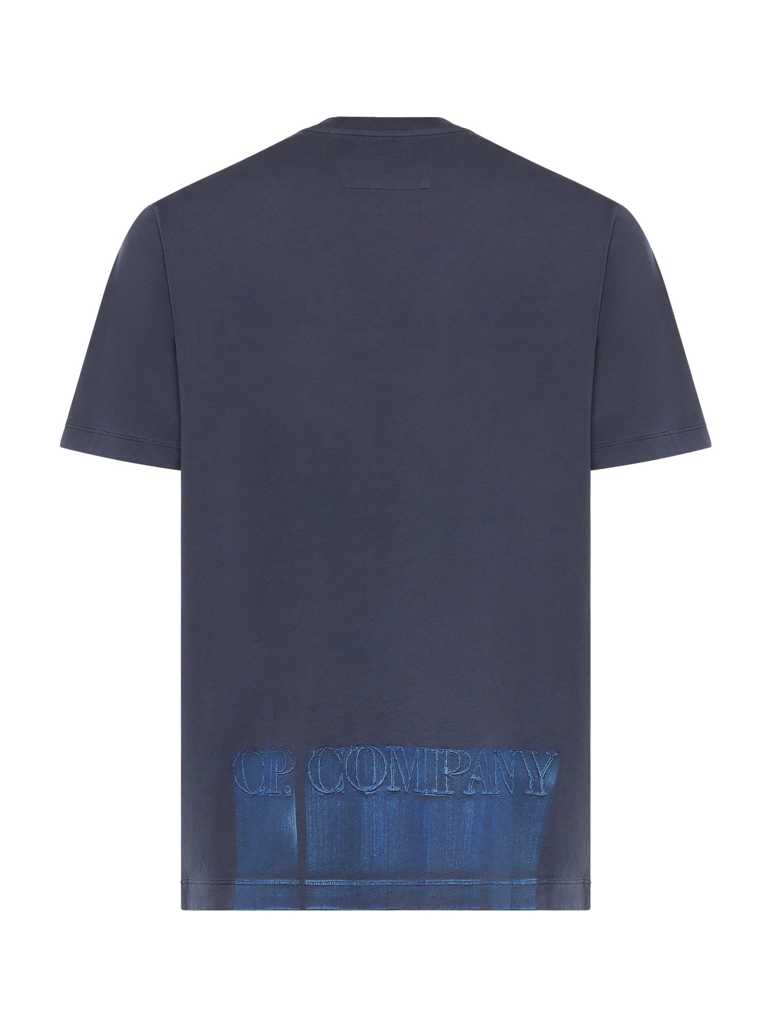 T-shirt in jersey di cotone con logo 20CMTS292A 005431G889 C.P. COMPANY 