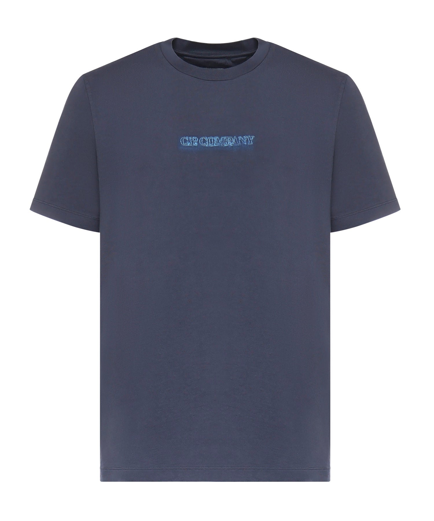 T-shirt in jersey di cotone con logo 20CMTS292A 005431G889 C.P. COMPANY 