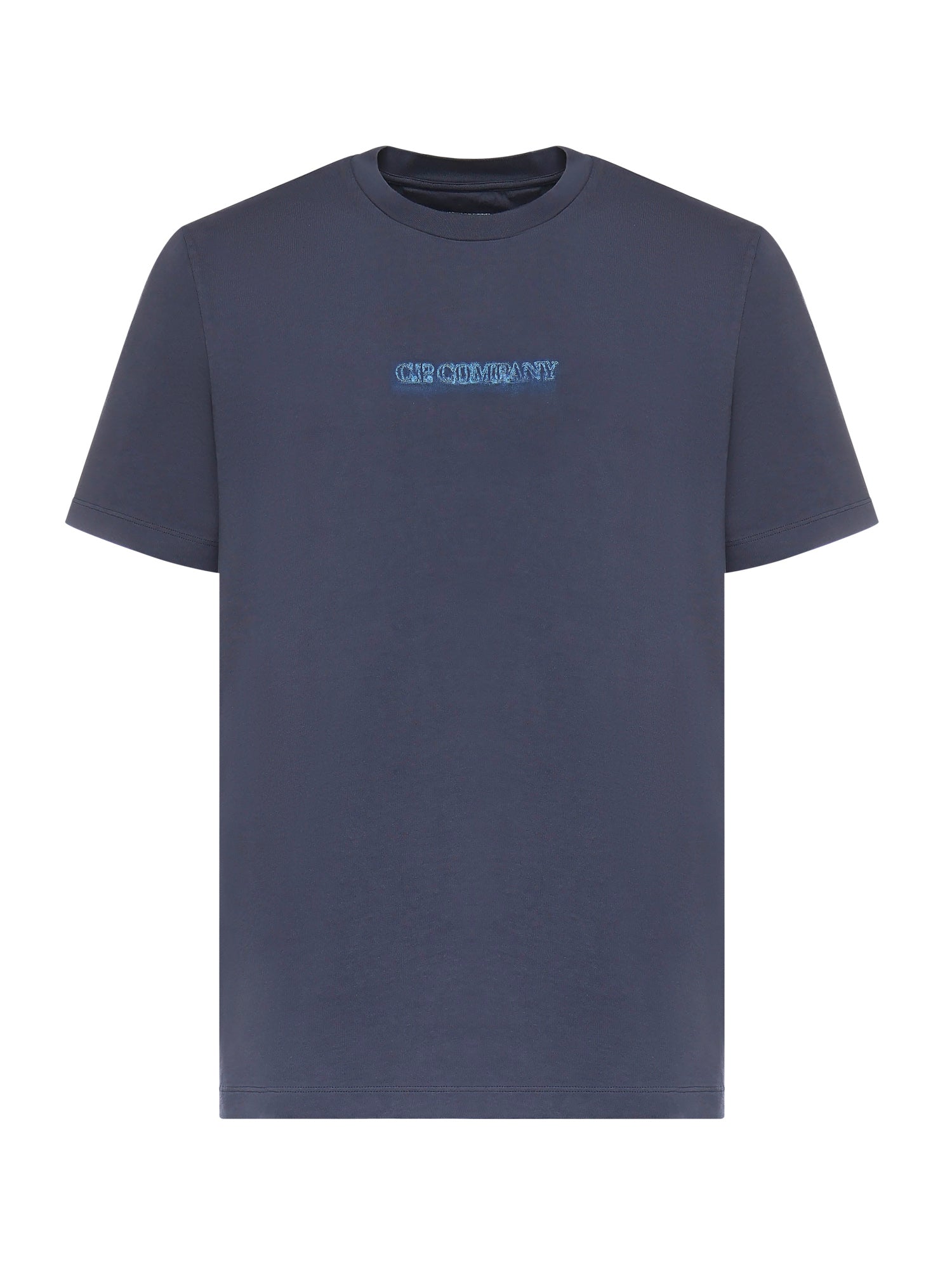T-shirt in jersey di cotone con logo 20CMTS292A 005431G889 C.P. COMPANY 