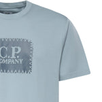 T-shirt in jersey di cotone con logo 20CMTS723A 005100W809 C.P. COMPANY 