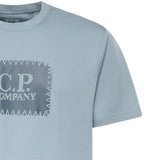 T-shirt in jersey di cotone con logo 20CMTS723A 005100W809 C.P. COMPANY 