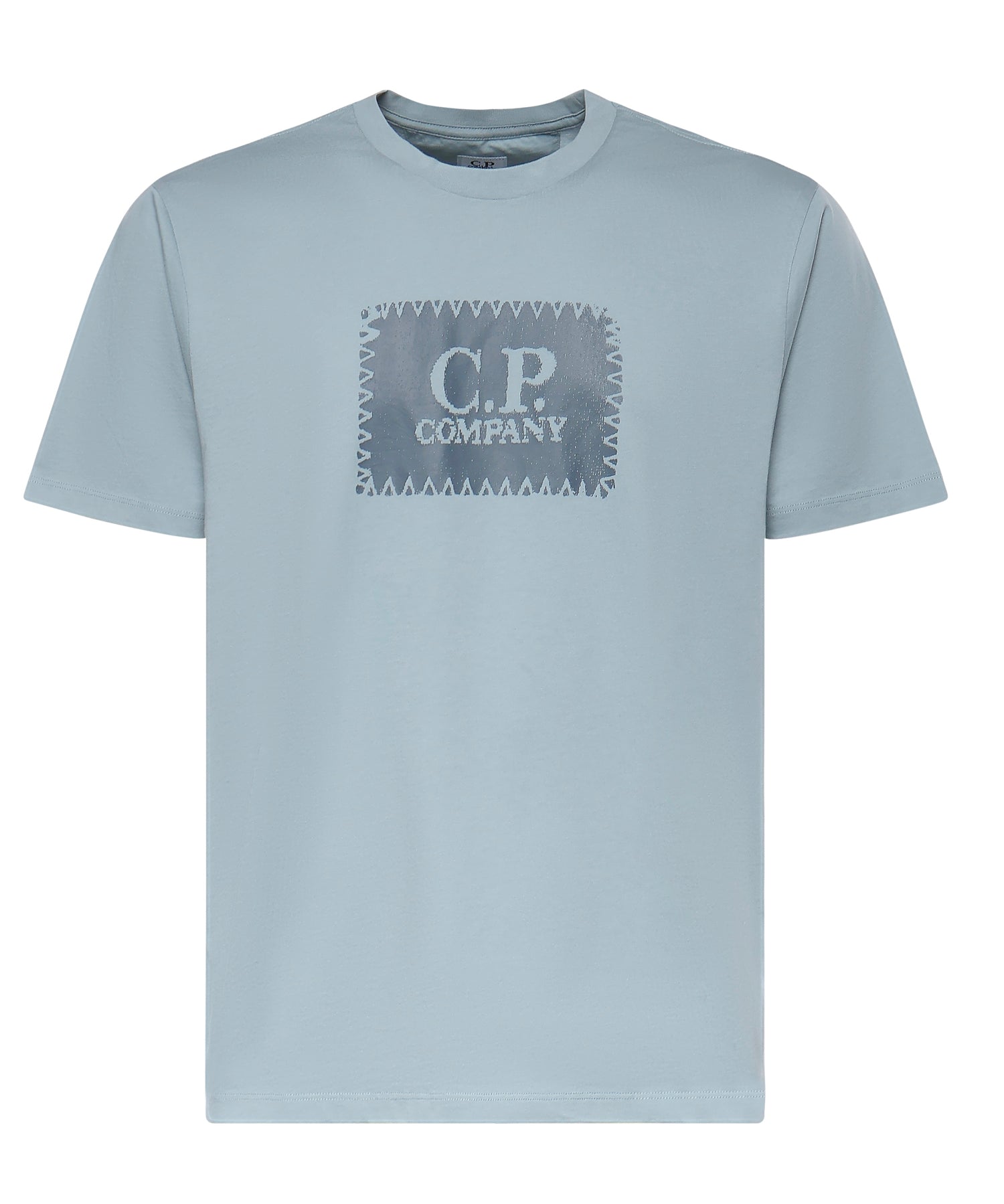 T-shirt in jersey di cotone con logo 20CMTS723A 005100W809 C.P. COMPANY 