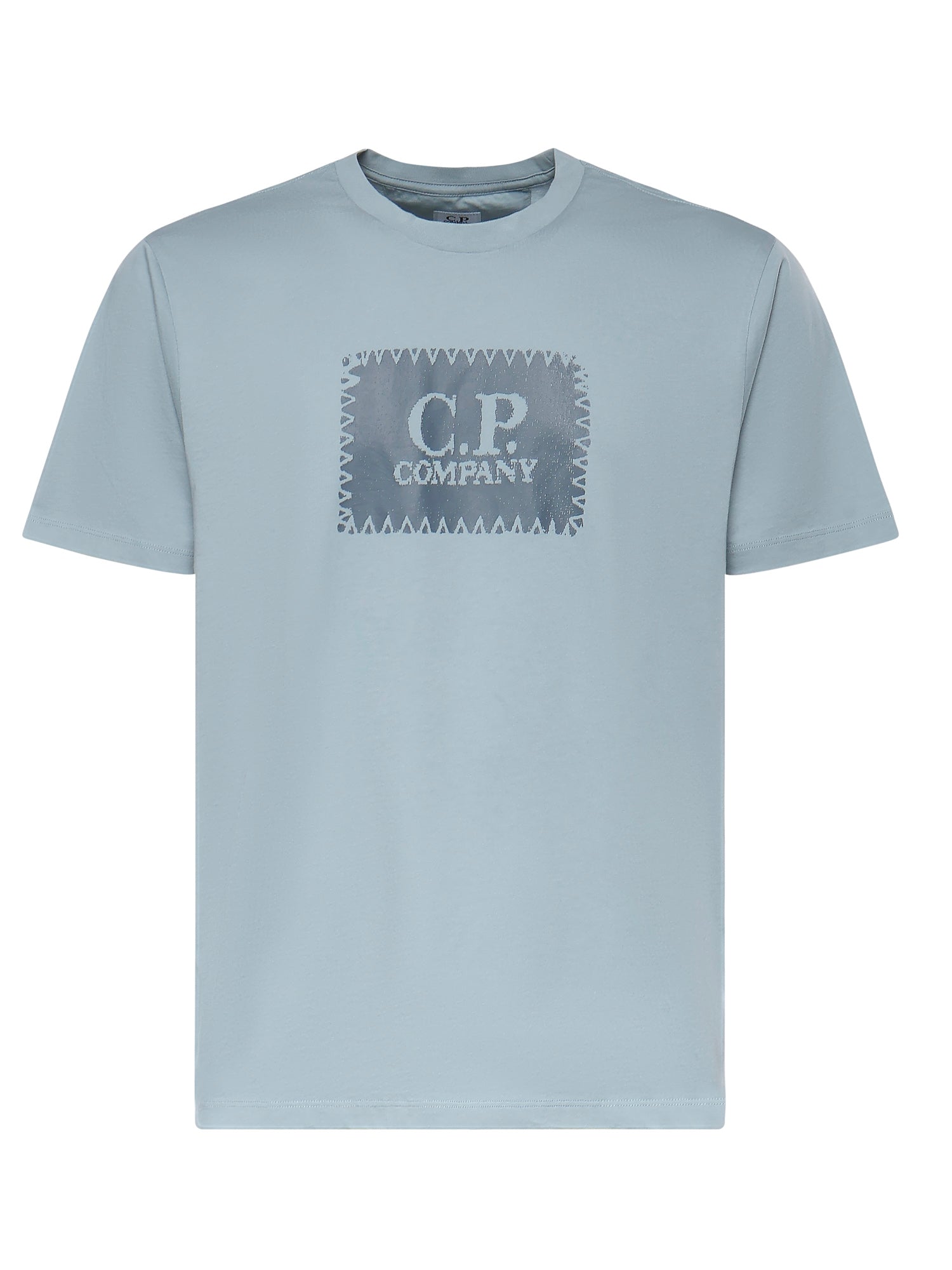T-shirt in jersey di cotone con logo 20CMTS723A 005100W809 C.P. COMPANY 