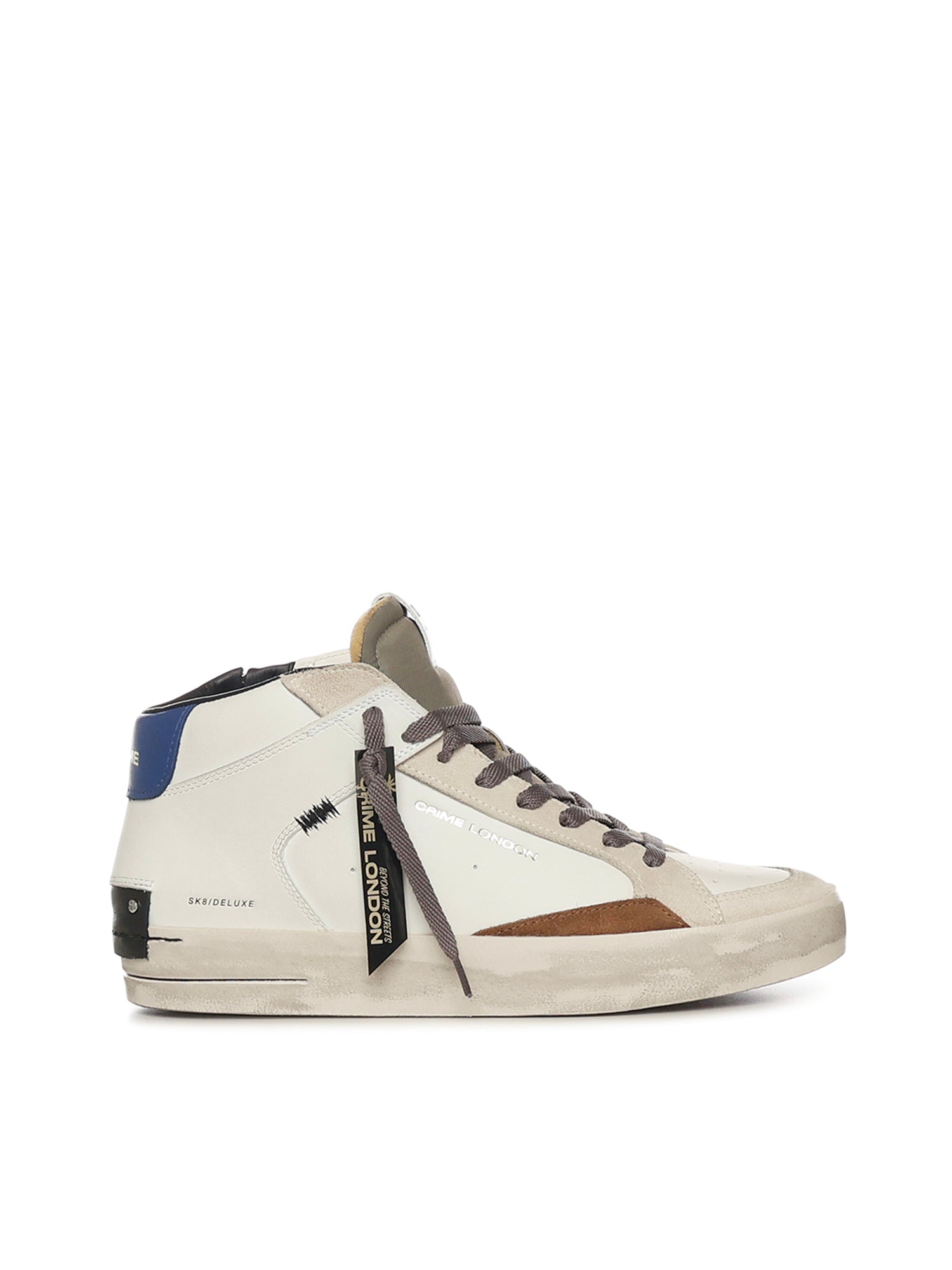Sneaker Sk8 Deluxe Mid 11151AA8B WHITE CRIME LONDON 