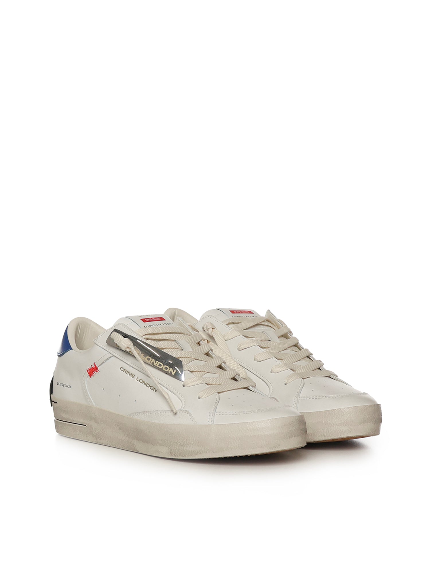 Sneaker Sk8 Deluxe 14103PP7B WHITE CRIME LONDON 
