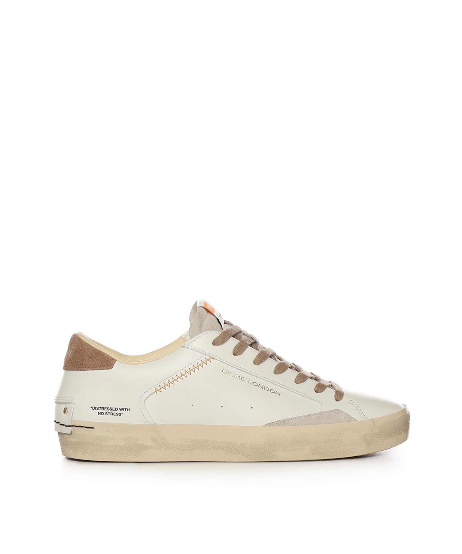 Sneaker Distressed 19002PP8B WHITE CRIME LONDON 